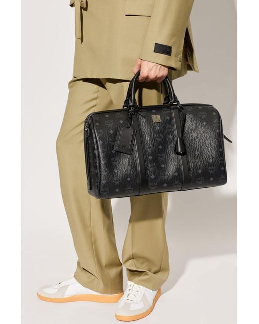 MCM Black 'Ottomar' Bag for men