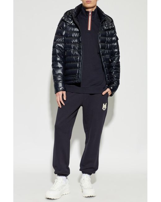 Moncler Blue 'Lauros' Down Jacket for men