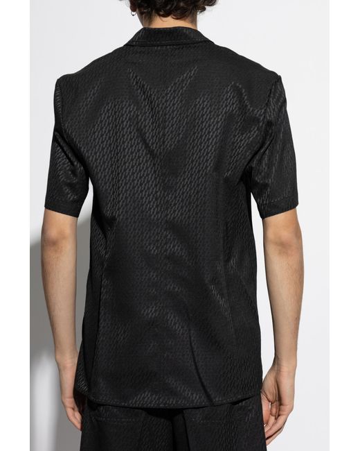Helmut Lang Black Short Sleeve Shirt for men