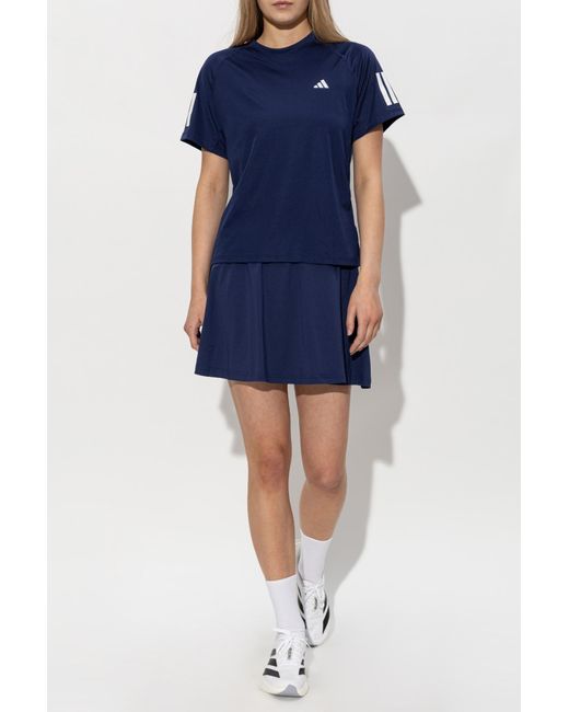 Adidas Originals Blue Training Top With Logo