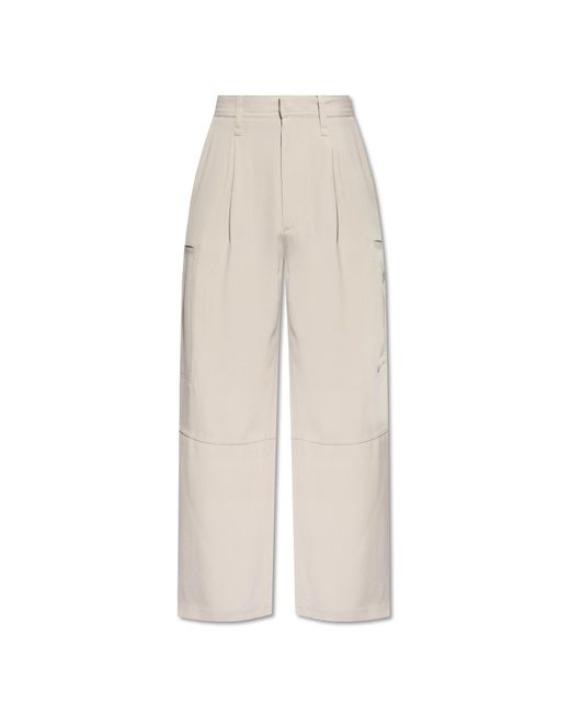 AMI Natural Cargo Trousers for men