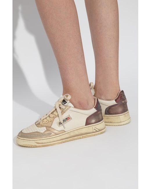 Autry Metallic 'Supvint' Sports Shoes