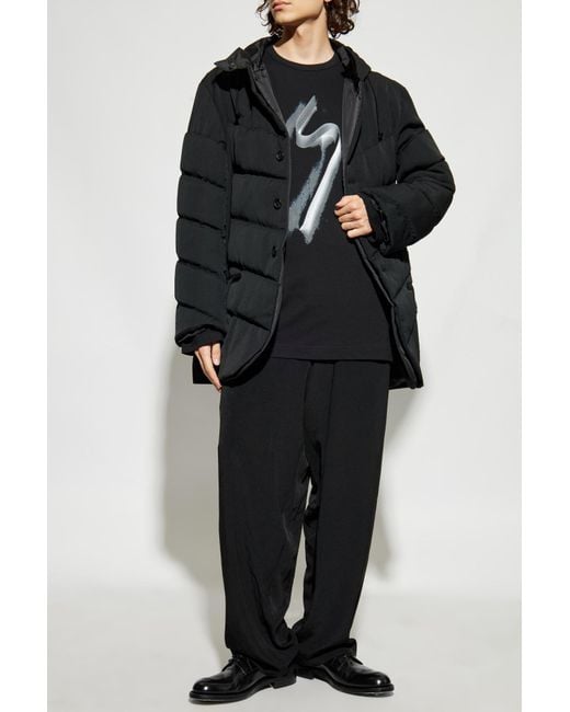 Yohji Yamamoto Black Wool Jacket for men