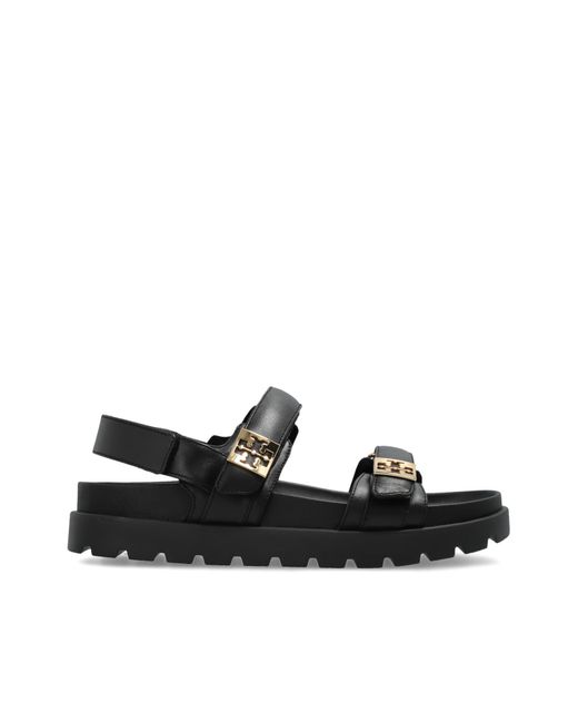 Tory Burch Black 'Mellow Sport' Sandals