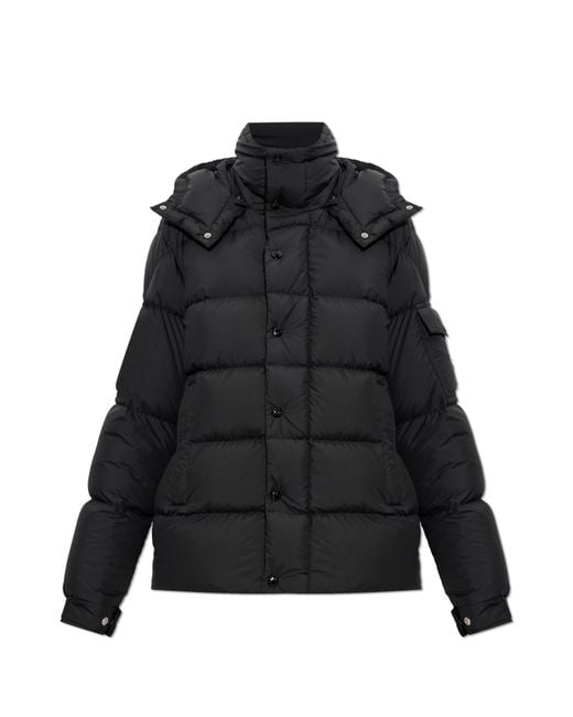 Moncler Black Quilted Jacket 'Maya'