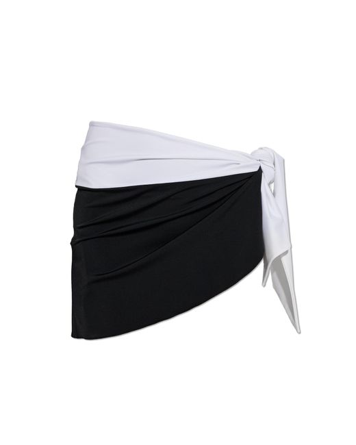Balmain Black Short Pareo
