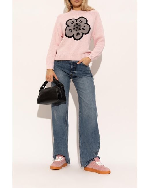 KENZO Blue 'Dome' Sports Shoes