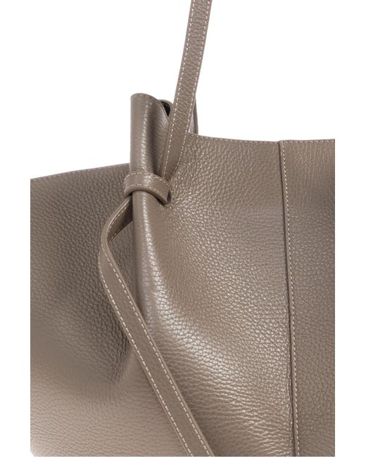 Yuzefi Gray "Mochi Large" Shopper Bag