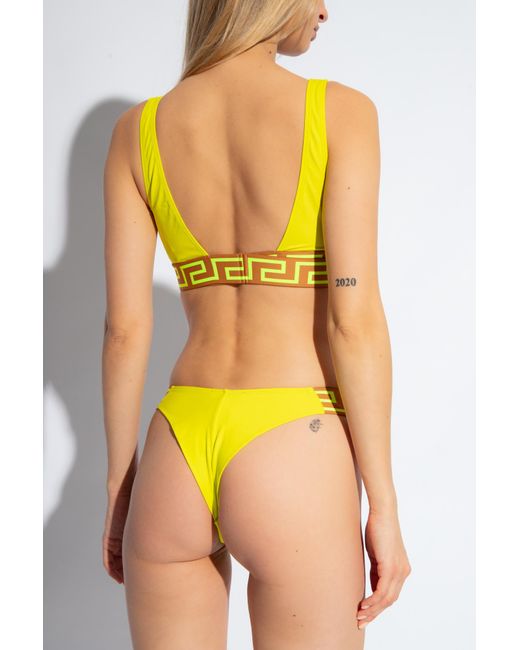 Versace Yellow Bikini Briefs