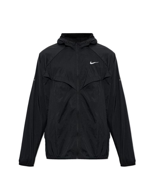 Nike Black Hooded Jacket for men