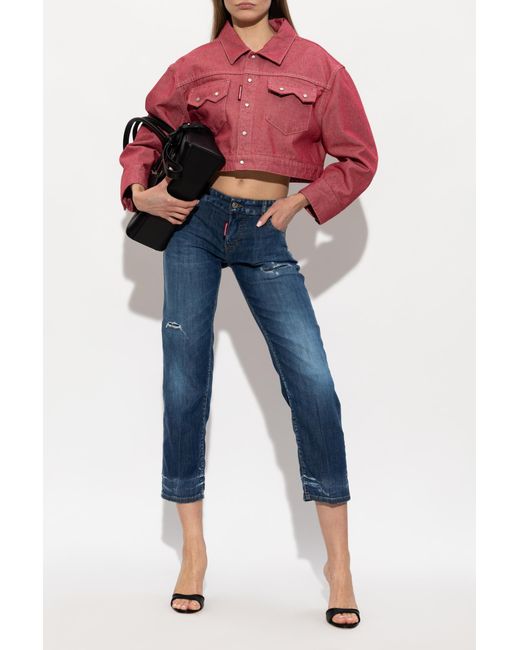 DSquared² Blue 'Jenna' Jeans