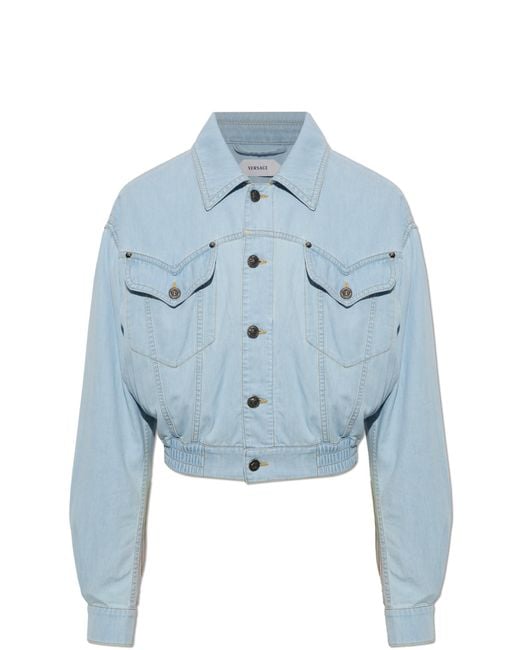 Versace Blue Denim Jacket