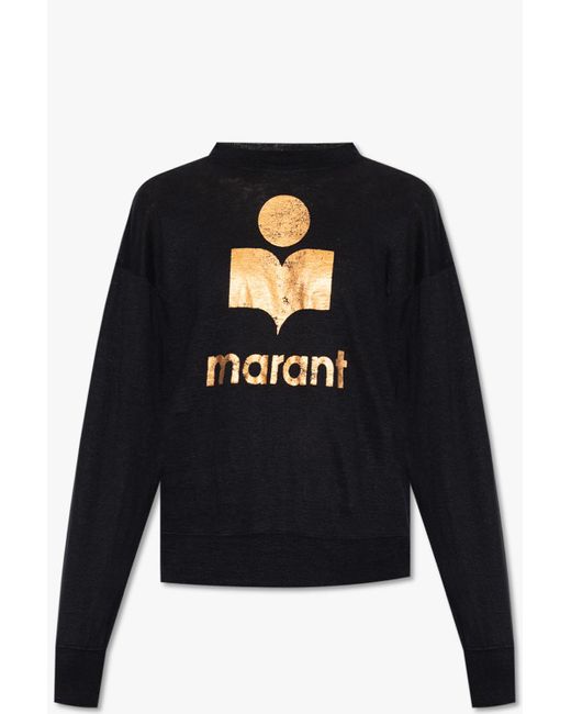 Isabel Marant 'klowia' Linen T-shirt 