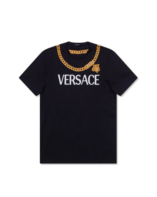 Versace Black Oversize T-shirt
