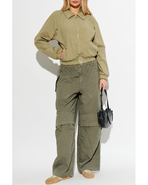 Dries Van Noten Green Jacket 'Vinnia'