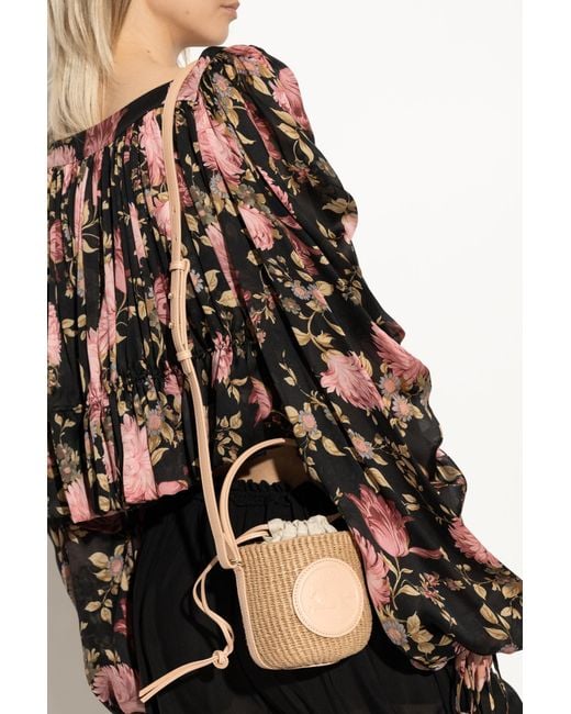 Chloé Black Bag Horse Medal Mini