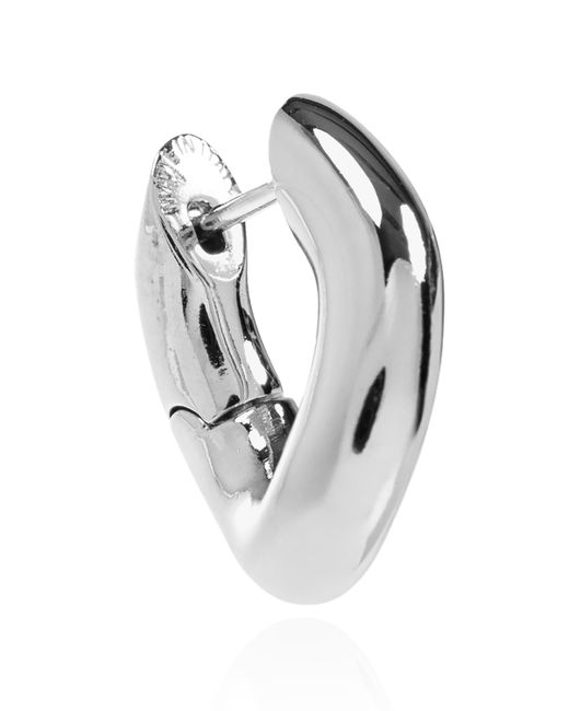 Balenciaga Black Brass Earrings