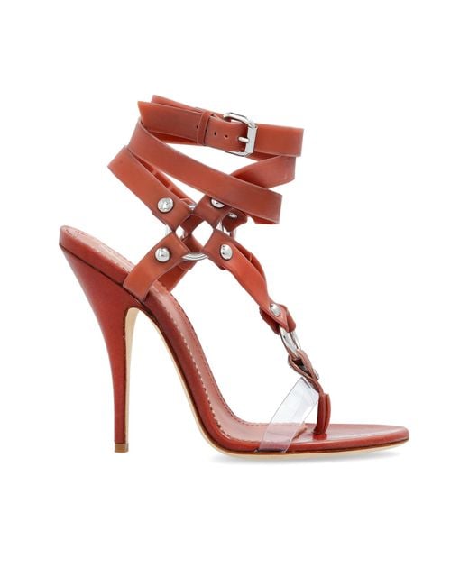 DSquared² Pink Heeled Sandals