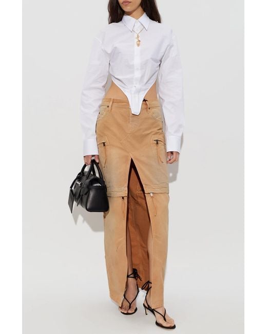 DSquared² Natural Heeled Sandals