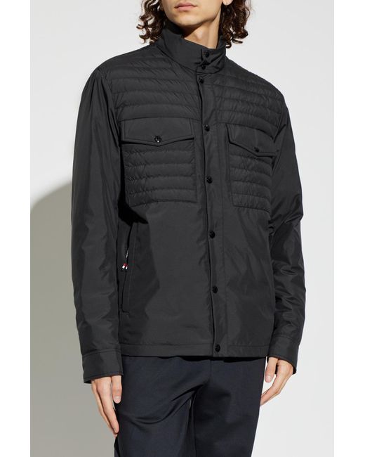 Moncler Black Down Jacket "Vnorviane" for men