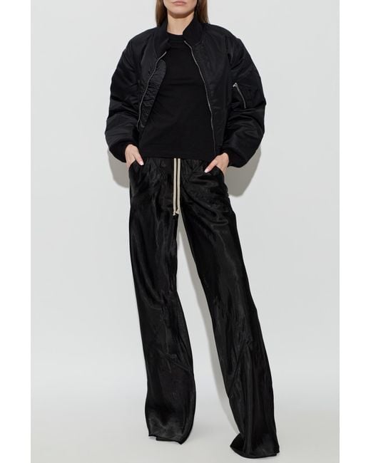 Rick Owens Black Crew Neck T-Shirt