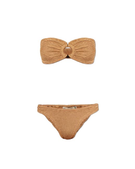 Paramidonna White Two-Piece Swimsuit "Chloe"