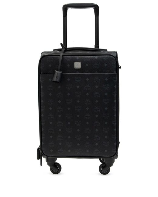 mcm blue shoulder bolsa