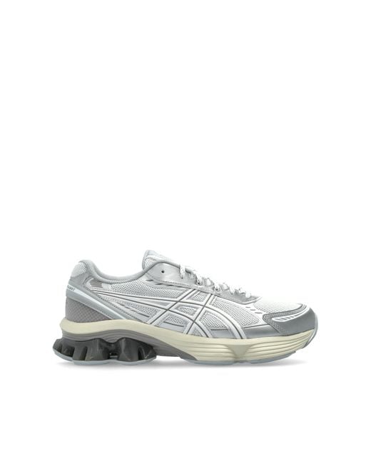 Asics White Sports Shoes Gel-Kinetic Fluent for men