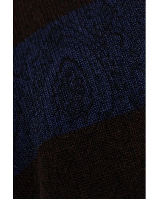 Etro Blue Wool Sweater for men