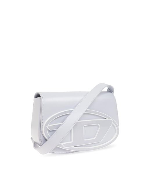 DIESEL Black ‘1Dr Medium’ Shoulder Bag, , Light