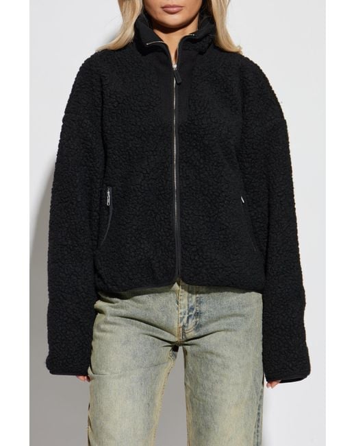 Entire studios Black Fleece Jacket