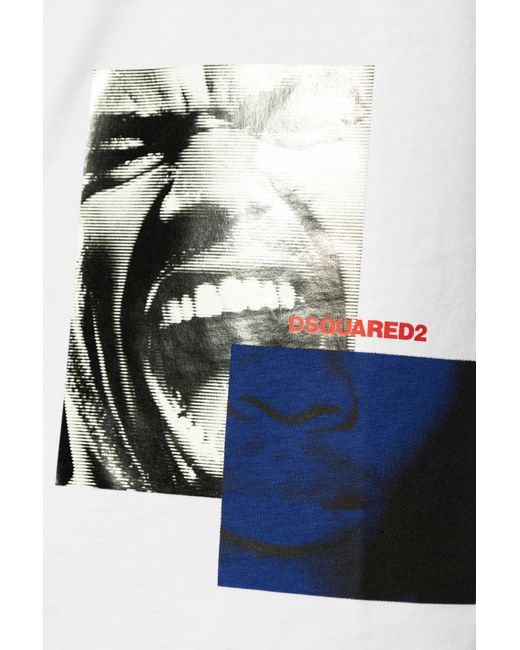 DSquared² Blue Shirt With Check Pattern for men
