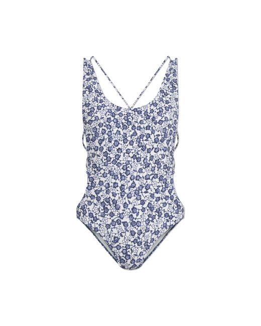 Isabel Marant Blue One-Piece Swimsuit "Tenisia"