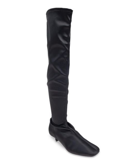 Totême  Black Over-The-Knee Boots