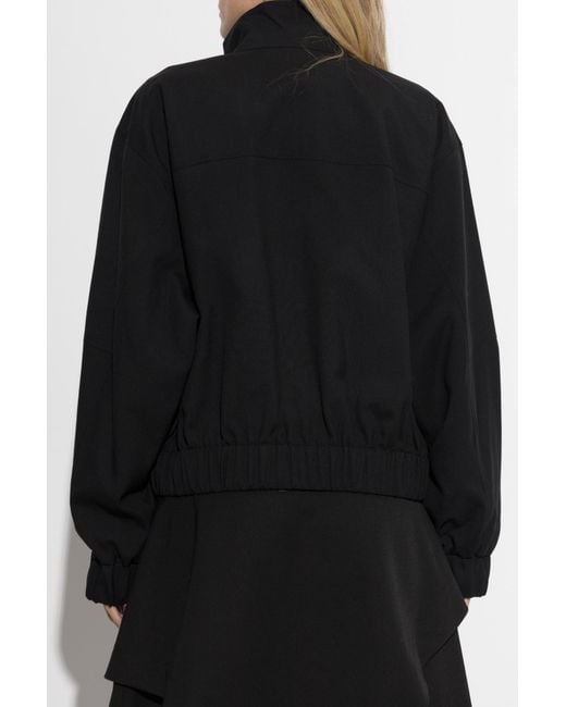 Paul Smith Black Wool 'Bomber' Jacket