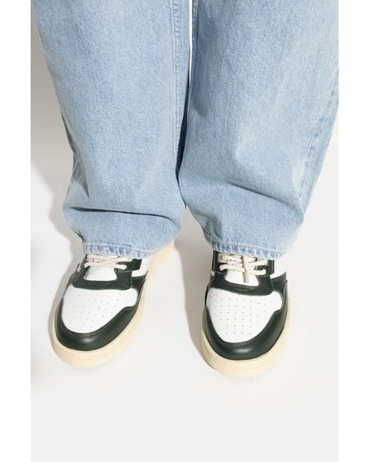 AllSaints Green Regan Sports Shoes for men