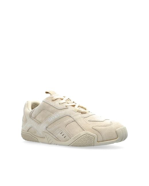Versace Natural Suede Sports Shoes