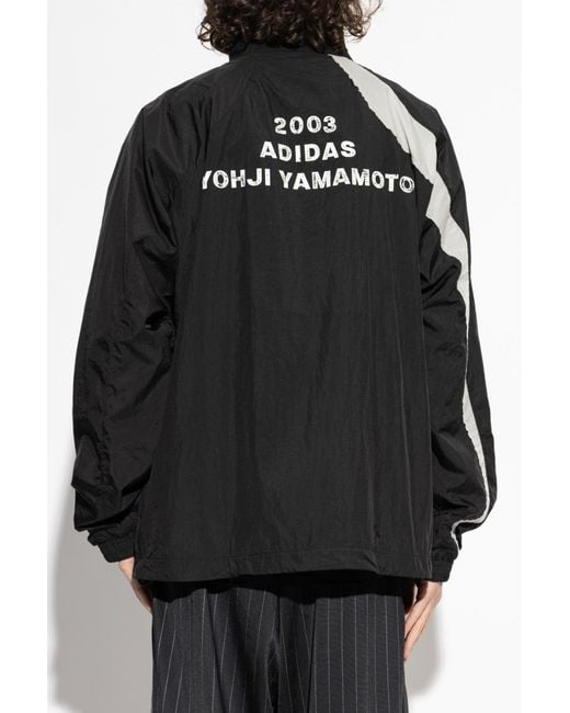 Y-3 Black Jacket With Logo for men