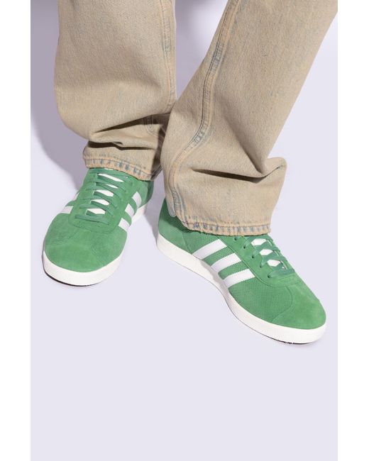 Adidas Originals Green ‘Gazelle’ Sports Shoes for men