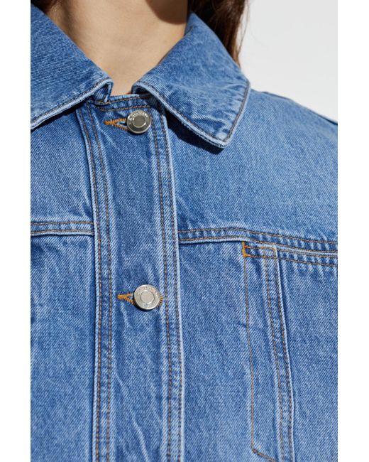 IRO Blue "Arcanes" Denim Jacket