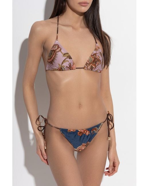 Zimmermann White Two-Piece Swimsuit