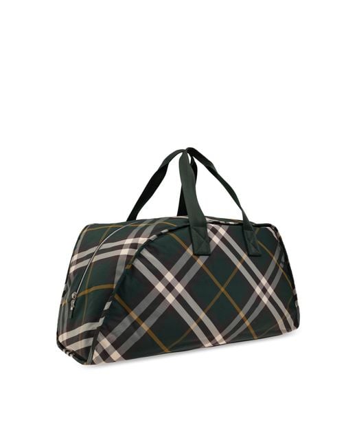 Burberry Green Hand Luggage Bag for men