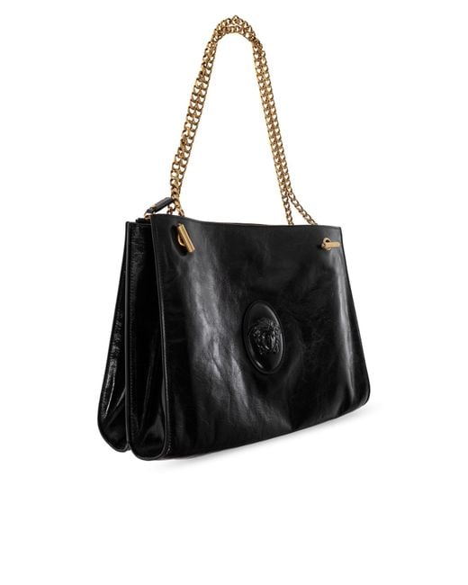Versace Black Cabine' Shoulder Bag