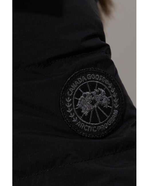 Canada Goose Black 'Clair' Down Jacket