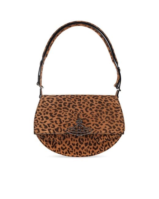 Vivienne Westwood Brown Shoulder Bag 'Sadie'
