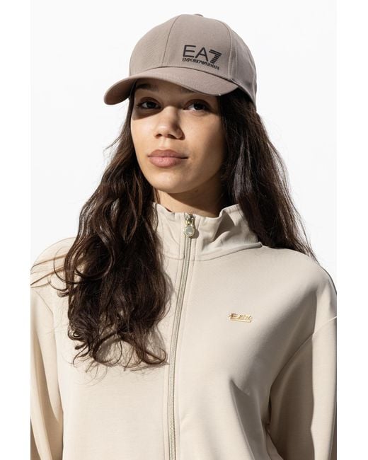 EA7 Natural Baseball Cap
