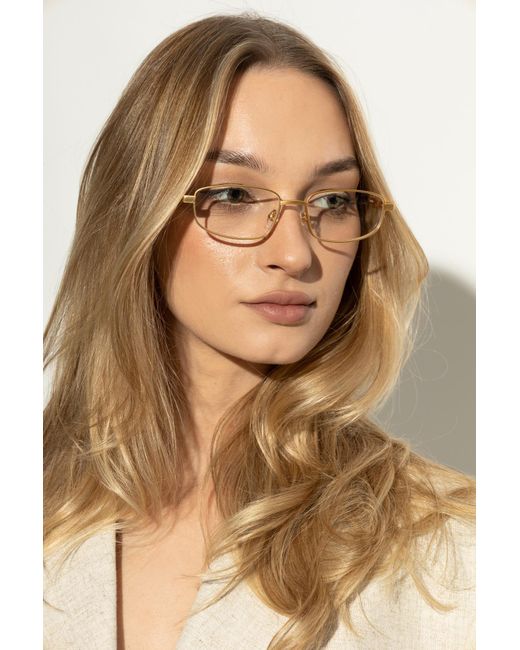 Jacquemus Metallic Corrective Glasses