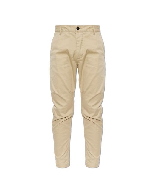 DSquared² Natural 'Sexy Chino' Trousers for men