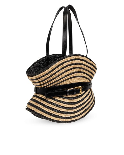 Balmain Green "Shuffle Medium" Bag