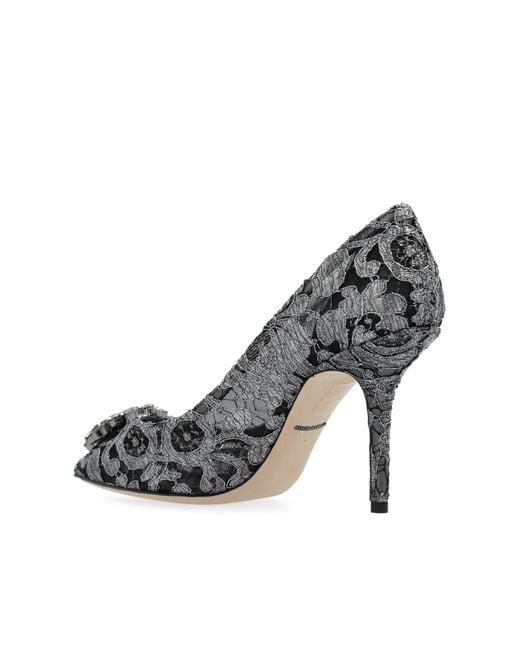 Dolce & Gabbana Metallic High-heeled Shoes 'belluccii',